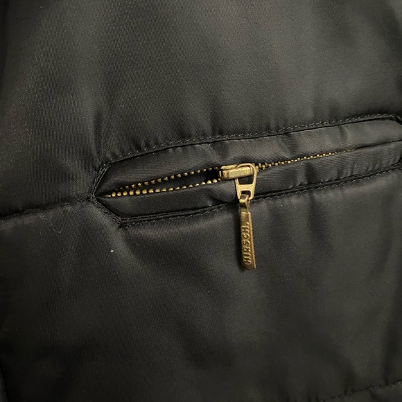 BLACK QUILTED VEST - Picture 6 of 9